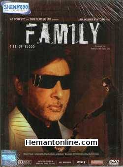 Family-Ties of Blood DVD-2006  Amitabh Bachchan, Akshay Kumar, Introducing Aryeman Ramsay, Bhumika Chawla, Sushant Singh, Shernaz Patel, Kader Khan, Gulshan Grover, Raza Murad