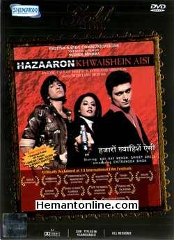 Hazaaron Khwaishein Aisi DVD-2005  Kay Kay Menon, Introducing Chitrangda Singh, Shiney Ahuja, Arif Zakaria, Anupam Shyam, Aditya Bhattacharya, Yashpal Sharma, Sohrab Ardeshir, Pankaj Jha, Sandeep Kulkarni,