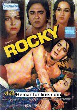 Rocky DVD-1981  Introducing Sanjay Dutt, Reena Roy, Tina Munim, Shakti Kapoor, Amjad Khan, Ranjeet, Rakhee