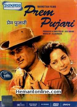 Prem Pujari 1970 DVD Dev Anand, Waheeda Rehman, Zaheeda, Sachin, Prem Chopra, Madan Puri, Sajjan, Shatrughan Sinha, Iftekhar, Manmohan, Amrish Puri, Achala Sachdev