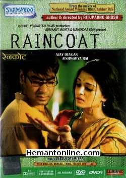Raincoat DVD-2004  Ajay Devgan, Aishwarya Rai, Annu Kapoor, Surekha Sikri, Mouli Ganguly, Sameer Dharmadhikari