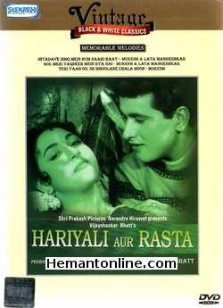 Hariyali Aur Raasta DVD-1962  Manoj Kumar, Mala Sinha, Helen, Om Prakash, Manmohan Krishna, Jagdeep, Shashikala