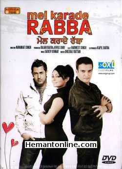 Mel Karade Rabba DVD-2010 -Punjabi Jimmy Shergill, Gippy Grewal, Neeru Bajwa, Jaswinder Bhalla, Amar Noorie, Bhotu Shah, Dolly Minhas Mattoo, Shavinder Mahal, Sunita Dheer, Jaswant Daman