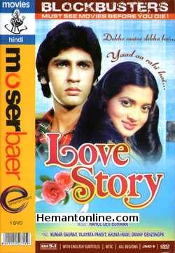 Love Story DVD-1981  Kumar Gaurav, Vijayata Pandit, Aruna Irani, Danny Denzongpa, Rajendra Kumar