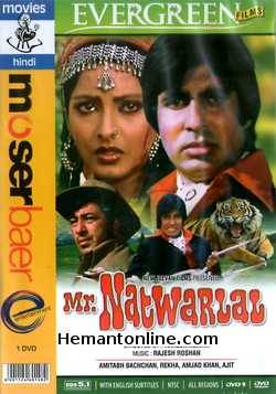 Mr Natwarlal DVD-1979  Amitabh Bachchan, Rekha, Ajit, Amjad Khan