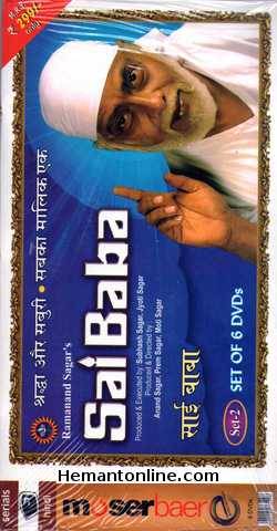 Sai Baba Set 2-2005 -6-DVD-Set Mukul Nag