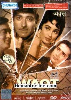 Waqt DVD-1965  Sunil Dutt, Raj Kumar, Sadhana, Balraj Sahni, Shashi Kapoor, Sharmila Tagore