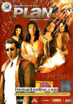 Plan DVD-2004  Sanjay Dutt, Priyanka Chopra, Dino Morea, Sameera Reddy, Sanjay Suri, Rita Sen, Bikram Saluja, Payal Rohatgi, Rohit Roy, Sanjay Mishra, Mahesh Manjrekar,