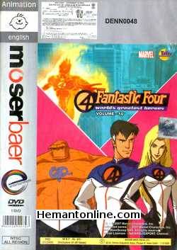 Fantastic Four Vol 10 DVD-Animated Animated Series