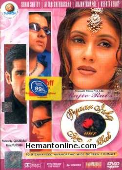 Pyaar Ishq Aur Mohabbat DVD-2001  Sunil Shetty, Aftab Shivdasani, Arjun Rampal, Keerti Reddy, Monica Bedi, Isha Koppikar, Dalip Tahil, Smita Jaykar, Anjan Srivastava, Priya Tendulkar, Raza Murad,
