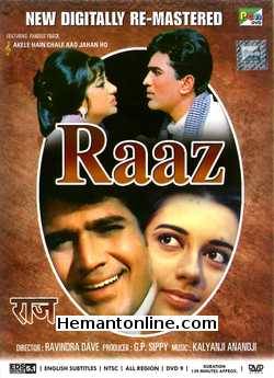 Raaz DVD-1967  Rajesh Khanna, Babita Shivdasani, I. S. Johar, Laxmi Chhaya