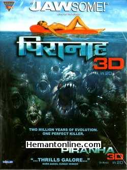Piranha 3D VCD-2010 -Hindi Elisabeth Shue, Adam Scott, Jerry O Connell, Ving Rhames, Jessica Szohr, Steven R. McQueen, Richard Dreyfuss, Christopher Lloyd, Kelly Brook, Riley Steele,