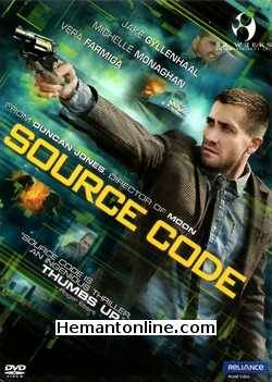 Source Code DVD-2011 -Hindi English Jake Gyllenhaal, Michelle Monaghan, Vera Farmiga, Jeffrey Wright, Michael Arden, Cas Anvar, Russell Peters, Brent Skagford, Craig Thomas, Gordon Masten, Susan Bain,