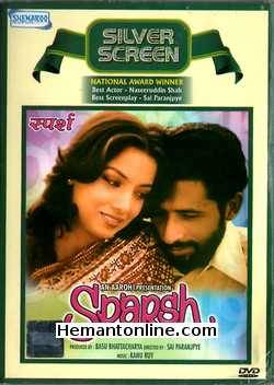 Sparsh DVD-1984  Naseeruddin Shah, Shabana Azmi, Mohan Gokhale, Sudha Chopra, Om Puri, Amjad Khan, Arun Joglekar