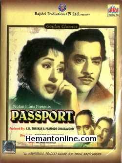 Passport 1961 VCD Pradeep Kumar, Madhubala, K. N. Singh, Nasir Hussain, Mehmood, Helen, Jagdish Raaj, Mumtaz Begum, Manju