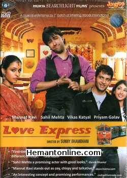 Love Express DVD-2011  Sahil Mehta, Vikas Katyal, Mannat Ravi, Priyum Galav, Om Puri, Anil Mange, Tarandeep Singh, Mamta Verma, Ruby, Jasbeer Chawla, Pradeep Vidyasagar, Girish