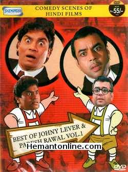 Best of Johny Lever and Paresh Rawal Vol 1 DVD Comedy Scenes of Hindi Films starring Johny Lever and Paresh Rawal