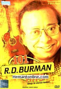 101 R D Burman Hits-3-DVD-Pack-Original Video Songs  Original Video Songs
