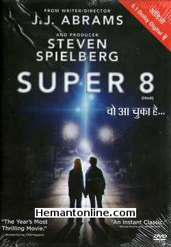 Super 8 DVD-2011 -Hindi Joel Courtney, Jessica Tuck, Joel McKinnon Miller, Ryan Lee, Zach Mills, Riley Griffiths, Gabriel Basso, Kyle Chandler, Ron Eldard, Amanda Michalka, Andrew