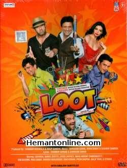 Loot DVD-2011  Govinda, Sunil Shetty, Javed Jaffrey, Maha Akshay Chakraborty, Kim Sharma, Mika Singh, Mahesh Manjrekar, Ravi Kishan, Prem Chopra, Dalip Tahil, Rakhi Sawant,