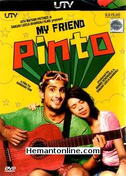 My Friend Pinto DVD-2011  Prateik Babbar, Kalki Koechlin, Divya Dutta, Arjun Mathur, Shruti Seth, Makrand Deshpande, Raj Zutshi, Amin Hajee, Aseem Hattangadi, Faisal Rashid, Asif Basra,