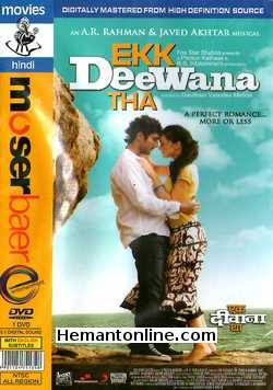 Ekk Deewana Tha DVD-2012  Prateik, Amy Jackson, Tony Kattykaran, Baby Antony, Ashwin Kakumanu, Sachin Khedekar, Vikas Menon, Samantha Ruth Prabhu, Manu Rishi, Ramesh Sippy, Sriranjani, Subbalakshmi
