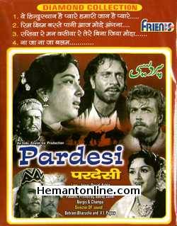 Pardesi 1957 VCD Nargis, Oleg, Balraj Sahni, Prithviraj Kapoor, Padmini, Jairaj, David, Achala, Manmohan Krishna, Champa