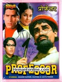 Professor VCD-1962  Shammi Kapoor, Kalpana, Lalita Pawar, Tun Tun, Iftekhar