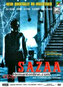 Sazaa DVD-1951  Dev Anand, Nimmi, Shyama, K. N. Singh, Lalita Pawar