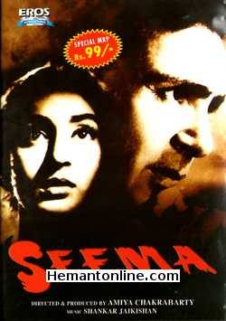 Seema DVD-1955  Nutan, Balraj Sahni, Sunder, Pratima Devi, Shubha Khote, C. S. Dubey, Shivraj, Krishnakant, Praveen Paul, Baby Shashi