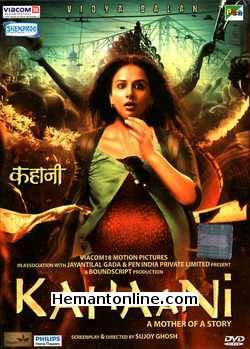 Kahaani DVD-2012  Vidya Balan, Parambrata Chatterjee, Dhritiman Chatterjee, Saswata Chatterjee, Indraneil Sengupta, Nazawuddin Siddiqui, Darshan Zariwala, Sk. Azad Ahmed, Masood Akhtar, Mohd. Faiz Alam,