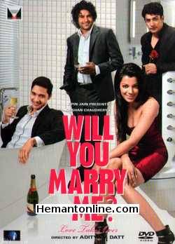 Will You Marry Me DVD-2012  Rajeev Khandelwal, Shreyas Talpade, Mughda Godse, Muzammil Ibrahim, Celina Jaitley, Paresh Rawal, Tripta Parashar, Nishigandha Wad, Manoj Joshi, Mohit Chauhan, Bobby Darling