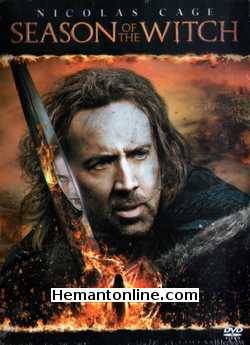 Season of The Witch DVD-2011 -Hindi-English-Tamil-Telugu Nicolas Cage, Ron Perlman, Stephen Campbell Moore, Claire Foy, Stephen Graham, Ulrich Thomsen, Robert Sheehan, Christopher Lee, Rebekah Kennedy, Fernanda Dorogi, Kevin
