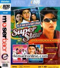 Raju Ban Gaya Gentleman-Kabhi Haan Kabhi Na-Army 3-in-1 DVD Raju Ban Gaya Gentleman (1992): Shahrukh Khan, Juhi Chawla, Amrita Singh, Nana Patekar, Ajit Vachani, Navin Nischol, Anjan Srivastava, Lalit Tiwari, Amrit