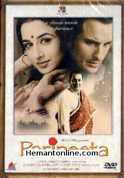 Parineeta DVD-2005  Saif Ali Khan, Vidya Balan, Sanjay Dutt, Diya Mirza, Raima Sen, Sabyasachi Chakraborty, Ninad Kamat, Achyut Potdar, Rekha, Surinder Kaur, Kumkum Bhattacharya,