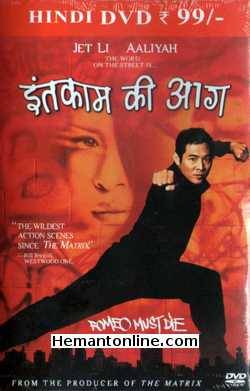 Romeo Must Die DVD-2000 -Hindi Jet Li, Aaliyah, Isaiah Washington, Russell Wong, Delroy Lindo, D. B. Woodside, Henry Q, Jon Kit Lee, Edoardo Ballerini, Anthony Anderson, DMX,