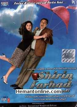 Shirin Farhad Ki Toh Nikal Padi DVD-2012  Boman Irani, Farah Khan, Daisy Irani, Kavin Dave, Shammi, Kurush Deboo, Mahabanoo Mody Kotwal