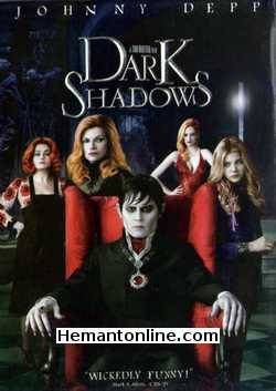 Dark Shadows DVD-2012  Johnny Depp, Michelle Pfeiffer, Helena Bonham Carter, Eva Green, Chloe Grace Moretz, Jackie Earle Haley, Johny Lee Miller, Bella Heathcote, Gulliver McGrath,
