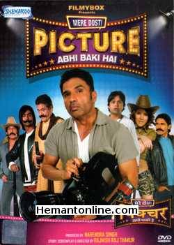 Mere Dost Picture Abhi Baki Hai DVD-2012  Sunil Shetty, Rajpal Yadav, Udita Goswami, Om Puri, Shyan Munshi, Shawar Ali, Neena Gupta, Razzak Khan, Deepak Shirke, Rakesh Bedi, Akhil Mishra,