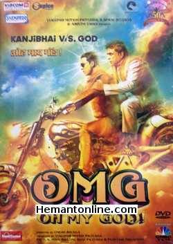 OMG-Oh My God DVD-2012  Akshay Kumar, Paresh Rawal, Mithun Chakraborty, Om Puri, Poonam Jhawer, Mahesh Manjrekar, Govind Namdeo, Apoorva Arora, Honey Chaaya, Puja Gupta, Yusuf Hussain,