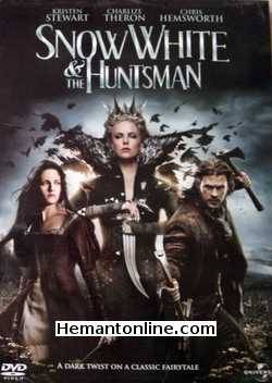 Snow White and The Huntsman DVD-2012 -Hindi-English Kristen Stewart, Chris Hemworth, Charlize Theron, Sam Claflin, Sam Spruell, Ian McShane, Bob Hoskins, Ray Winstone, Nick Frost, Eddie Marsan, Toby Jones,