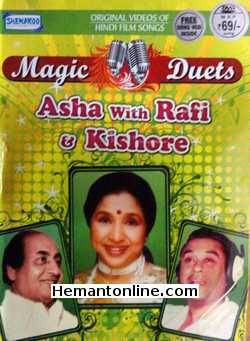 Magic Duets-Asha with Rafi and Kishore-Songs DVD  Original Video Songs