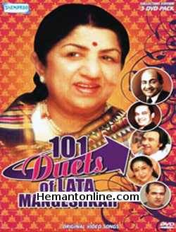101 Duets of Lata Mangeshkar-Original Video Songs -3-DVD-Set Original Video Songs