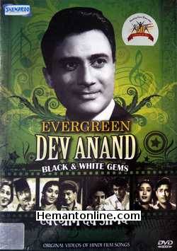 Evergreen Dev Anand-Black And White Gems-Songs DVD  Dev Anand