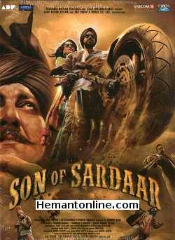 Son of Sardar DVD-2012  Ajay Devgn, Sanjay Dutt, Sonakshi Sinha, Vindu Dara Singh, Mukul Dev, Juhi Chawala, Arjan Bajwa, Puneet Issar, Salman Khan, Sanjay Mishra, Tanuja