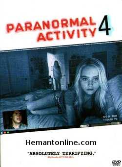 Paranormal Activity 4 DVD-2012 -English-Czech-Hungarian-Polish Kathryn Newton, Katie Featherston, Sprague Grayden, Matt Shively, Stephen Dunham, Alexondra lee, Brady Allen, Aiden Lovekamp, Sara Mornell, Brendon Eggertsen