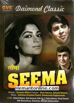 Seema 1971 VCD Rakesh Roshan, Simi Grewal, Kabir Bedi, Padma Khanna, Chand Usmani, Abhi Bhattacharya, Sulochana, Bharathi Vishnuvardhan