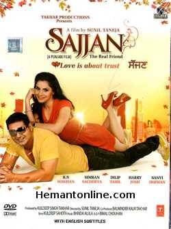 Sajjan-The Real Friend DVD-2012 -Punjabi K.S. Makhan, Simran Sachdeva, Dilip Tahil, Harry Josh, Sanvi Dhiman