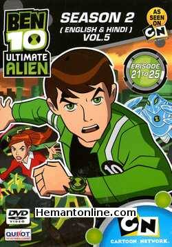 Ben 10 Ultimate Alien Season 2 Vol 5 DVD-English-Hindi Animated
