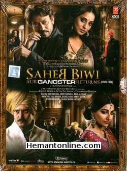 Saheb Biwi Aur Gangster Returns DVD-2013  Raj Babbar, Mahie Gill, Mugdha Godse, Rajiv Gupta, Irfan Khan, Soha Ali Khan, Deep Raj Rana, Pravesh Rana, Jimmy Shergill